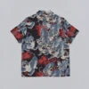 BOB DONG One Hundred Tigers Hawaiian Shirts Men Tropical Aloha Short Sleeve 4