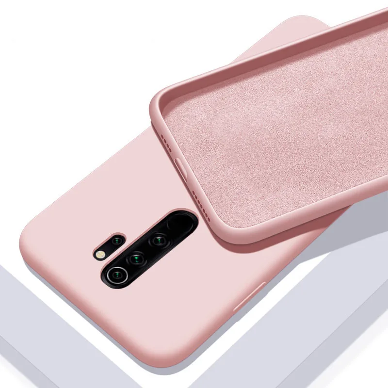 

Case For Xiaomi Redmi Note 8 Case Shockproof Bumper Liquid Soft Silicon Cover on Redmi Note 8 Note8 Pro xiomi xiami xaomi Cases