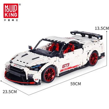

City Technic MOC Rcing Car GTR Sports car Model building blocks Set Classic sets technic Mechanical Boys Toys Christmas Gifts