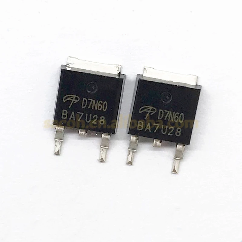 

10Pcs AOD7N60 D7N60 or AOD7N60M or AOD7N65 or AOD7N66 or AOD6N50 TO-252 7A 600V N-channel MOSFET