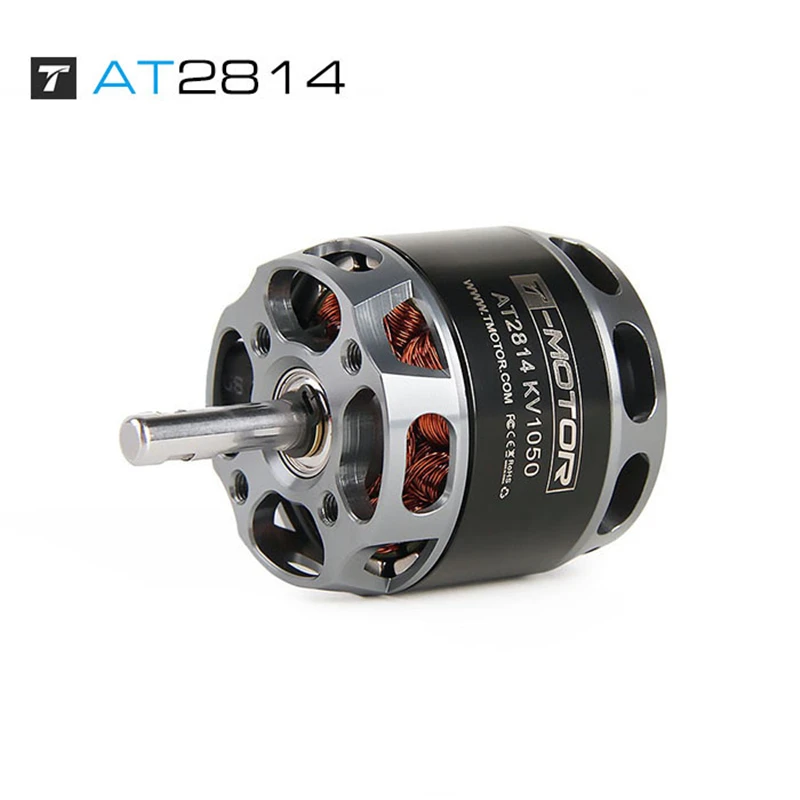 

T-Motor Long Shaft Outer Rotor Brushless 900KV 1050KV 1200KV Motor AT2814 for FPV drone rc fixed wing Accessories
