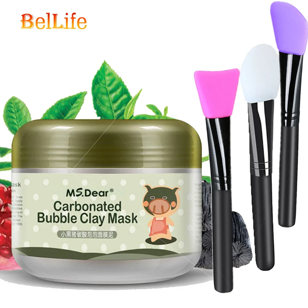 MS.Dear Корейская маска из пузырьковой глины для лица Tony Moly Dispel Black Head увлажняющие