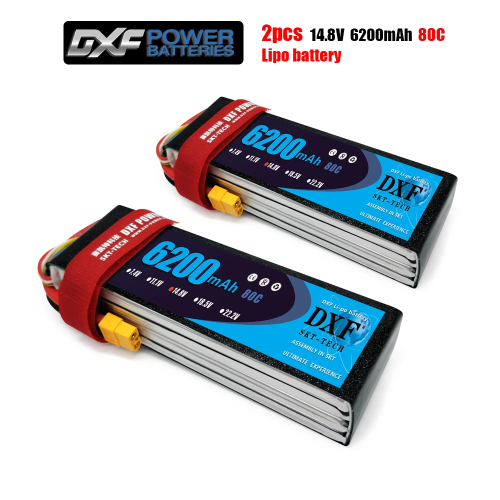 GTFDR 4S 14 8 V 6200mah 80C-160C Lipo батарея XT60 T Deans XT90 EC5 для FPV Дрон самолет автомобиль гоночный