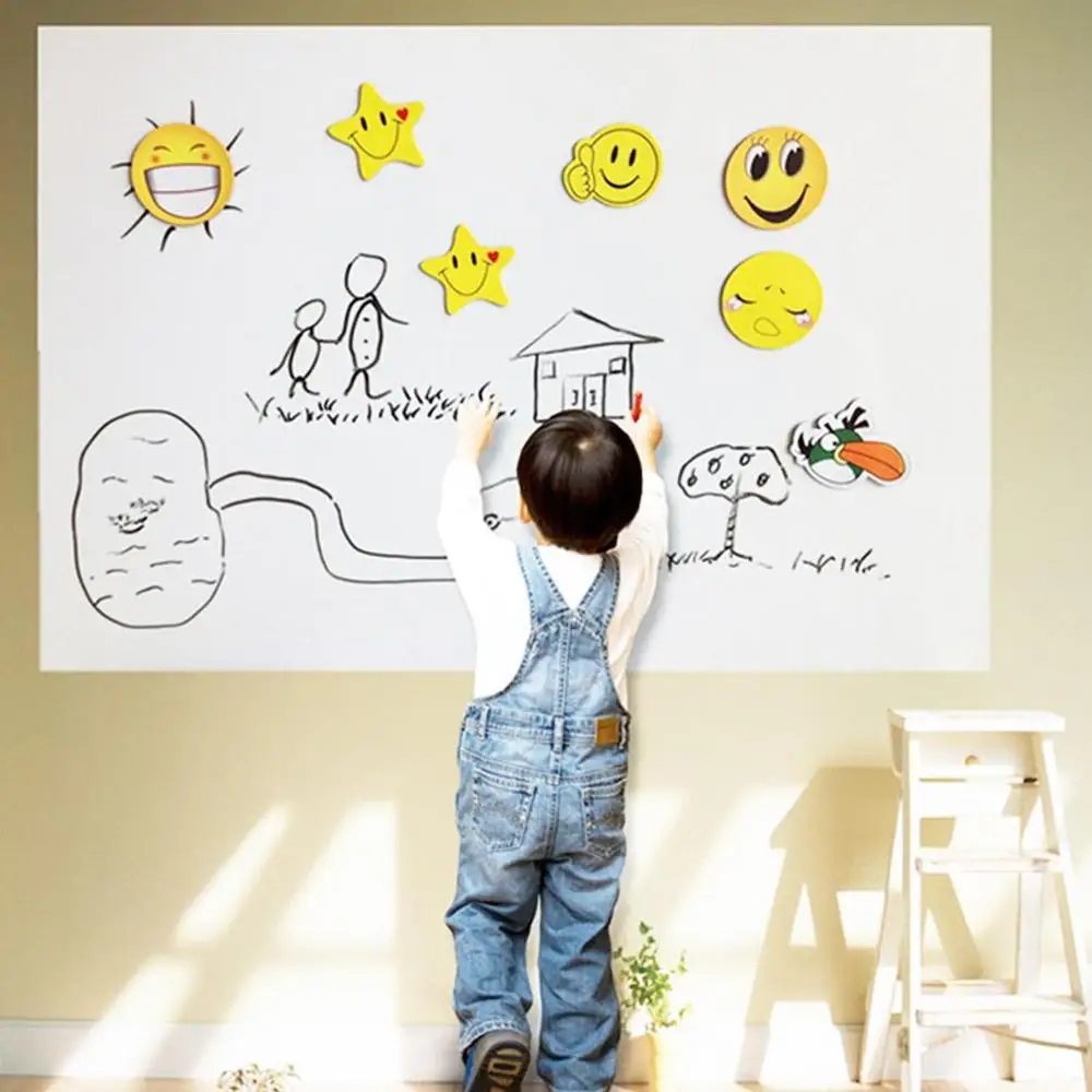  Teaching Thickened Whiteboard Stickers Environmentally Friendly Removable - 4000240501885