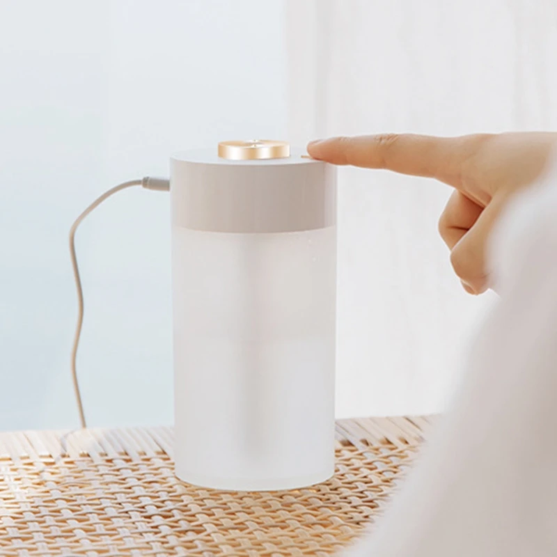 

Home Appliances 350ML USB Air Humidifier Ultrasonic Cool-Mist Adorable Mini Humidifier with LED Light for Home Office Car