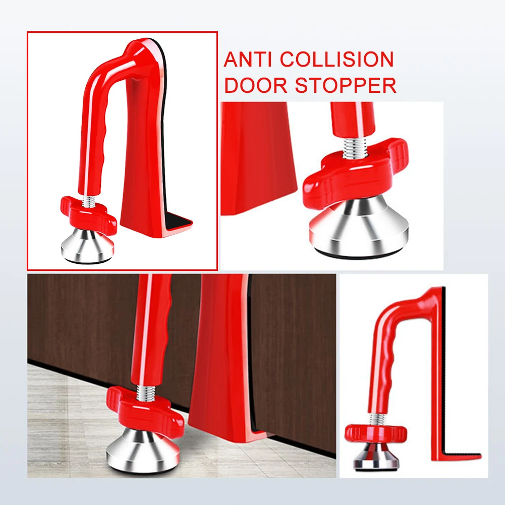 

Anti-theft Door Stopper for Household Hotel Home Door Guard Travel Lock-security Safety High-quality Convenient Tools