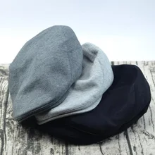 Мужская и женская шапка-светильник в виде утконоса, дышащий стильный берет в Корейском стиле, Повседневная универсальная Кепка в британском стиле