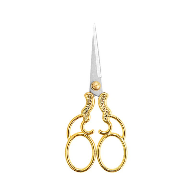

Retro Stainless Steel Scissors Paper Cutting Manual DIY Making Scissors Tailor Scissors Household Tools Art Knife Accessories