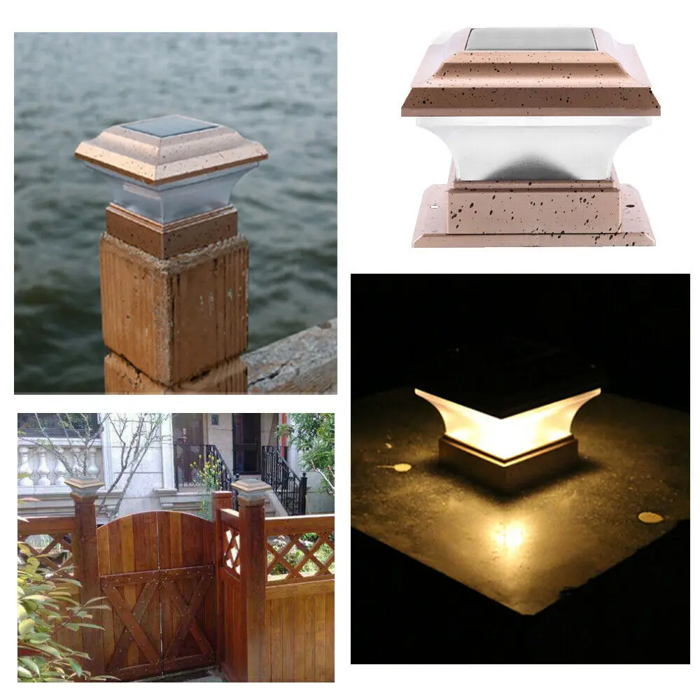 Светодиодный светильник на солнечной батарее для улицы/сада/двора/стены/патио/забора/лампа для дорожек