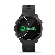 3 шт защита экрана из закаленного стекла гидрофобное олеофобное покрытие экрана для Garmin Forerunner 245/245 музыкальные часы