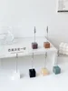 1pcs Retro Color Wood Photo Note Clip Mini Table Wooden Display Stand Holder for Memo Paper Desk Accessories Office School F891 5