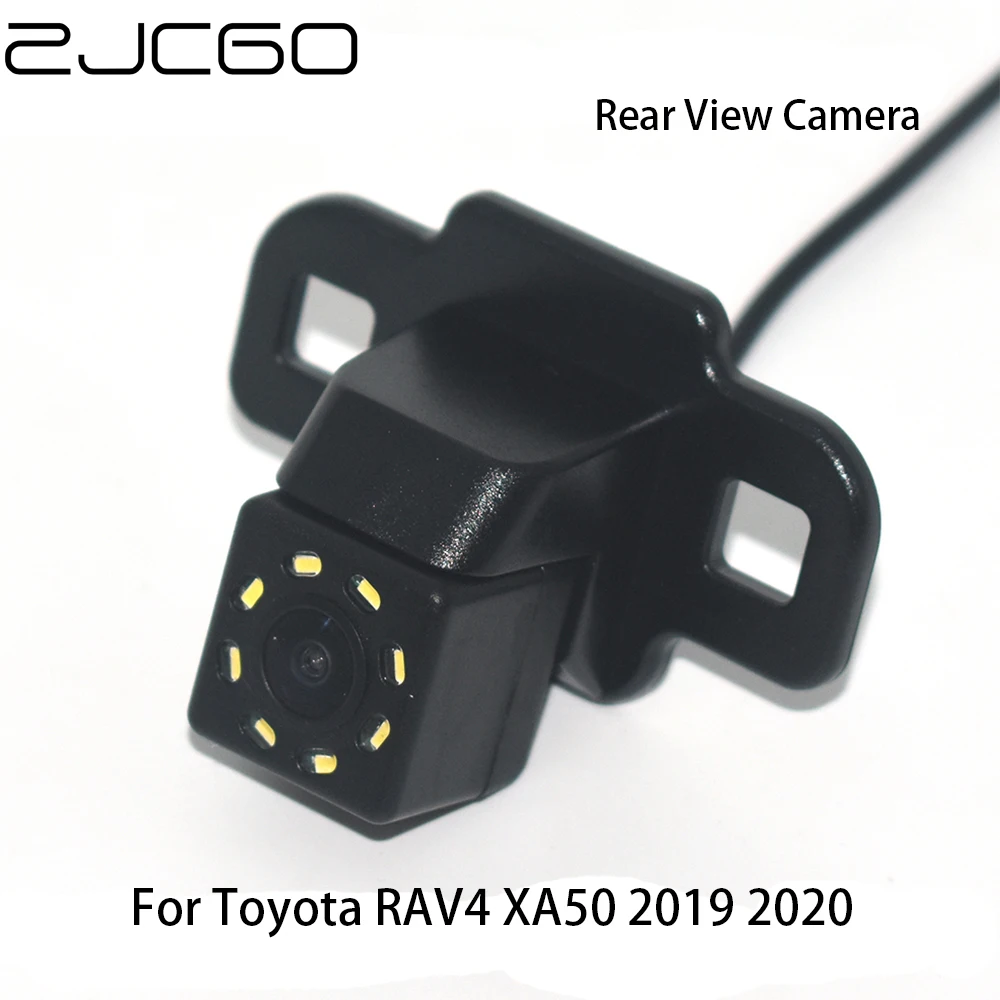

ZJCGO CCD Car Rear View Reverse Back Up Parking Night Vision Waterproof Camera for Toyota RAV4 XA50 2019 2020
