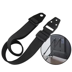 2pcs Adjustable Anti-Tip Straps for Flat TV Cabinet Wardrobe fixed Wall Furniture Prevent dumping lock Baby Safety Protection