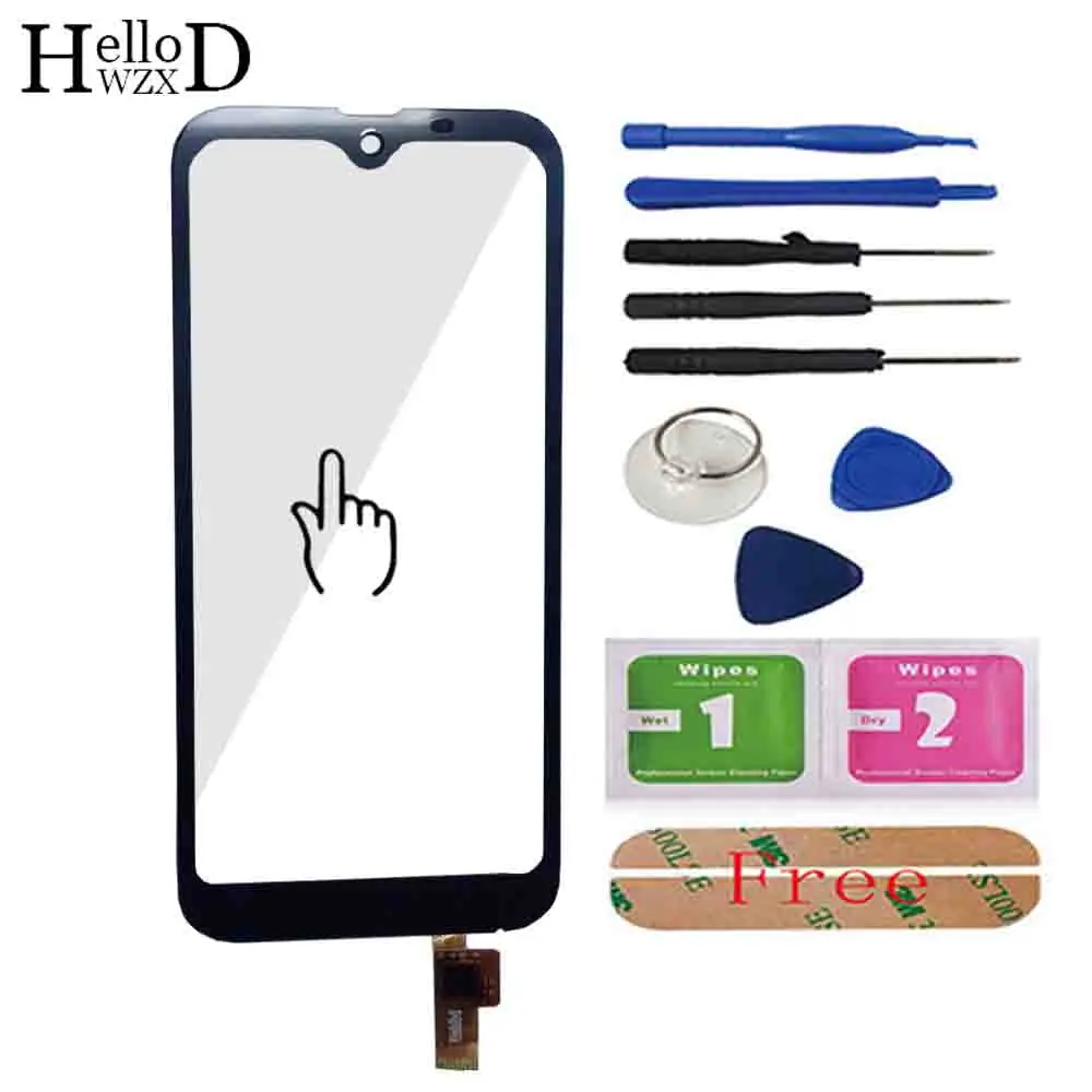

Mobile Touch Screen For Blackview BV5900 Touch Screen Digitizer Panel Glass Lens Sensor Phone TouchScreen Tools 3M Glue