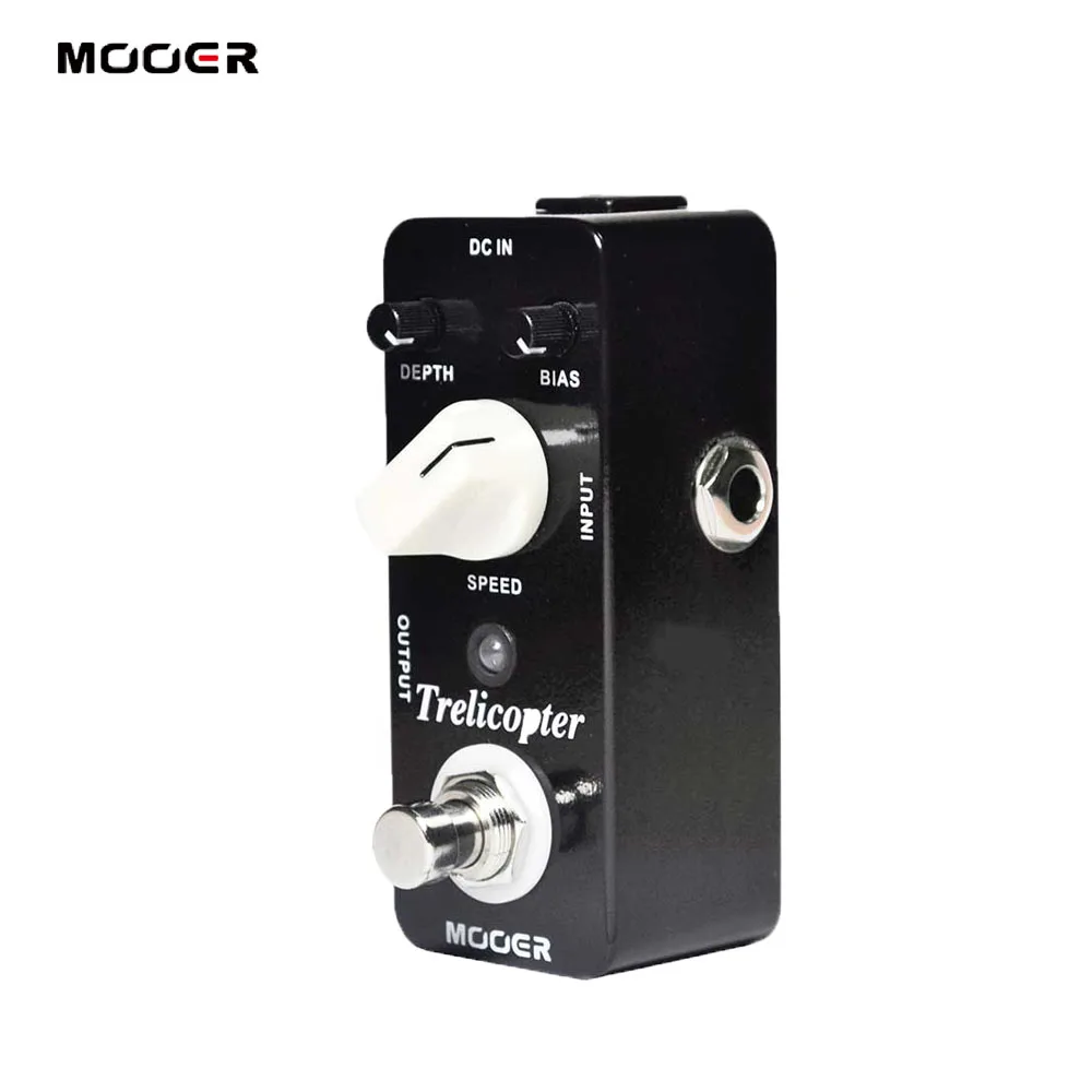 Mooer Trelicopter мини-оптическая Педаль тремоло эффект классический оптический тремоло для электрогитары настоящий обход аксессуары для гитары
