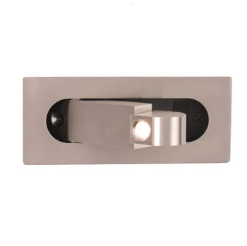 

New Mini Modern Chrome Led 3w Rotating Light Indoor Classic Reading Mouted Sconce Wall Light For Living Room Luminaire Applique