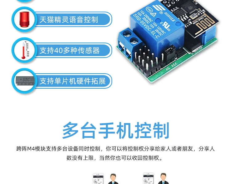 Поперечный KzM4-BJ04 IoT Люкс воздушный модуль датчика дыма удаленный сигнал тревоги