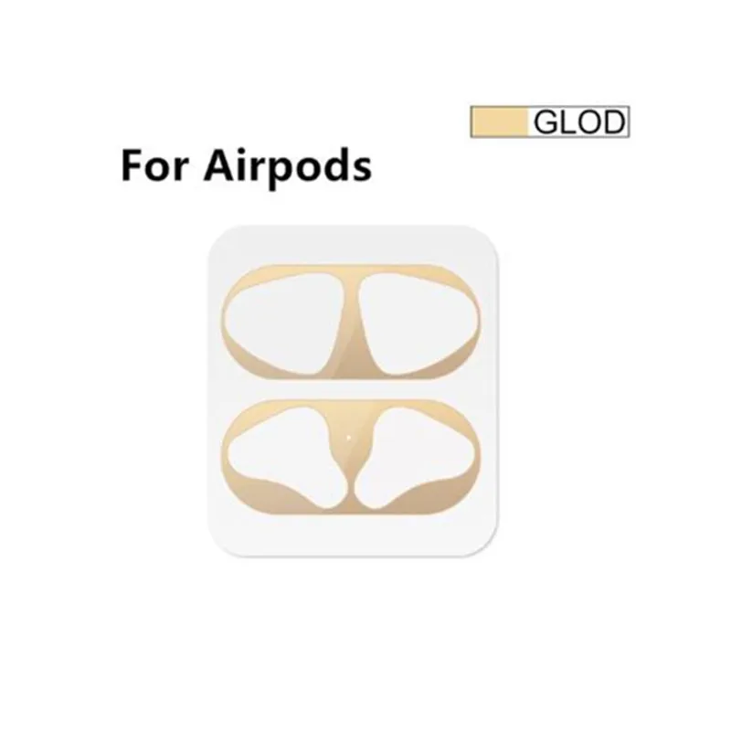 Милые защита для кожи Стикеры s для Airpods Стикеры защита от пыли Стикеры для Apple Ipad Air стручки 2 кожи 에어팟케이스 чехол для наушников - Цвет: as the picture shown