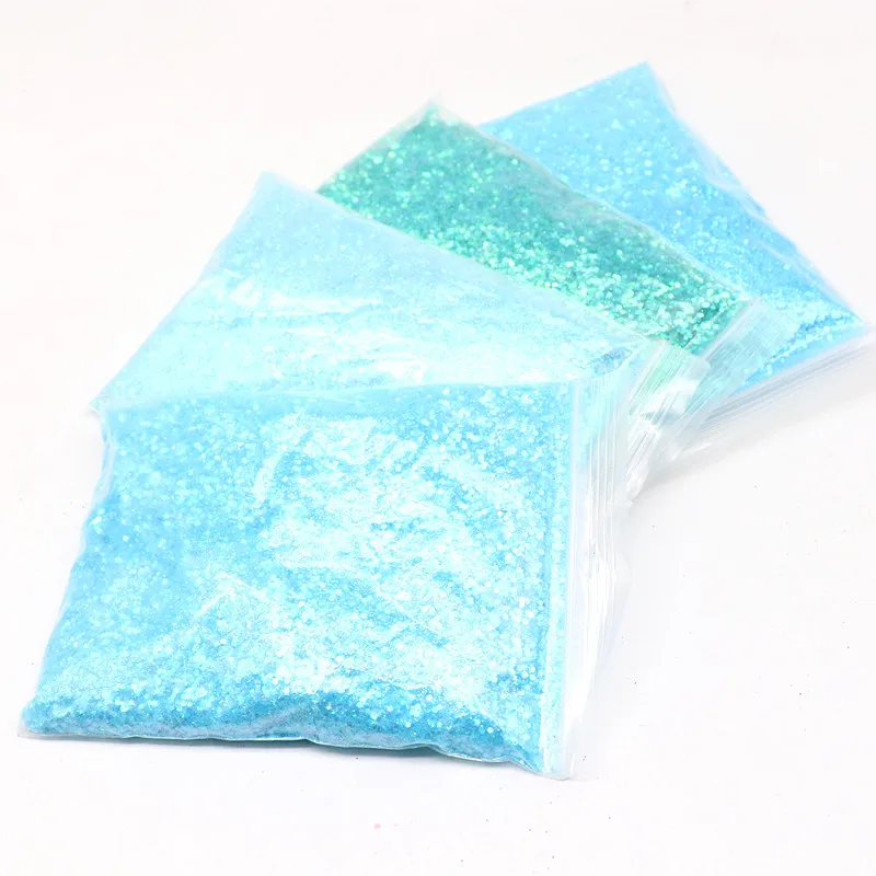 50g Christmas Sequins Mixed Craft Series Set Holographic Glitter Mermaid Nail Powder for Autumn Designer Nail Decoration