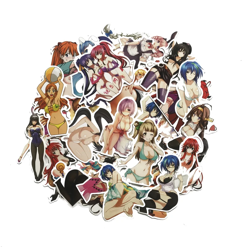 

70pcs Sexy Cartoon Bunny Girl Sticker Beauty Otaku Welfare Trend Suitcase Car Sticker For Motorcycle Fashion Waterproof