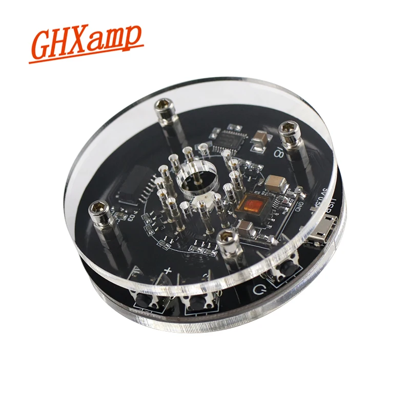 GHXAMP Audio Diy IN 18 светящиеся часы с одной трубкой Nixie трубки (не входят в комплект) Micro