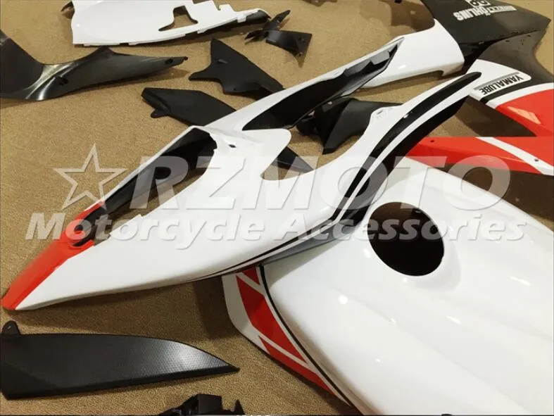 ABS Литье Мотоцикл Обтекатели наборы Подходит для Yamaha YZF-1000-R1 2004 2005 2006 04 05 06 обтекатель кузова Комплект красный белый холодный