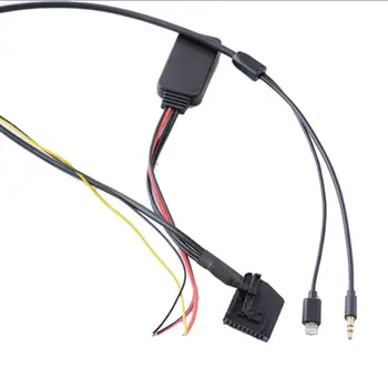 

For Becker For Philips Delta for Volkswagen for Audi Sapphire Blue Point iphong7 8 x AUX Line Music