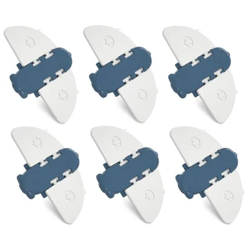 

Sliding Door Lock (6 Pack) for Child Safety, Baby Proof Sliding Window Lock with Strong Adhesive Tape for Patio