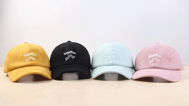 Замшевые мужские/женские бейсболки snapback вышивка грузовик папа кепки регулируемые летние кепки Японский Корейский простота пара