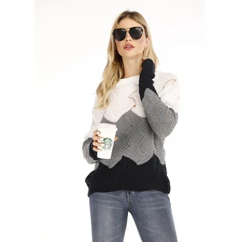

Daily suit OWLPRINCESS 2019 Winter New Women's Loose Knit Sweater How Many Sweaters