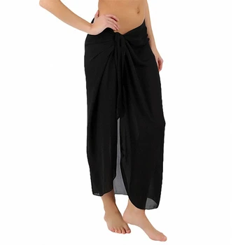 

Women Swimsuit Bathing Suit Swimwear Cover Up Beach Sarong Wrap Chiffon Cover Up 517D