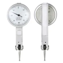 Стрелочный индикатор, измерительный прибор, вертикальный контакт, прецизионный инструмент с 7 драгоценными камнями, подшипник 0,01 мм, точность 0-0,8 мм