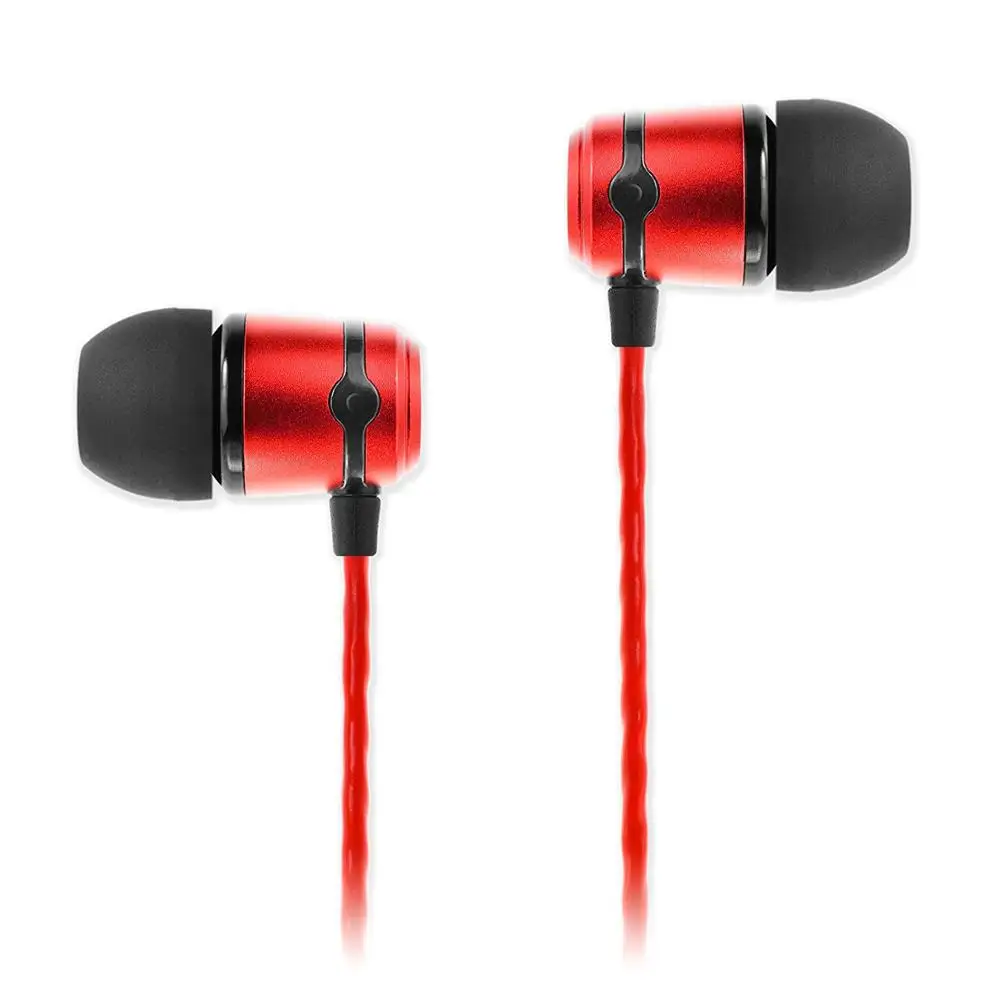 Fones de Ouvido Baixo de Alta Fone de Ouvido Compatível com a Apple e Android Soundmagic Wired In-ear Poderoso Fidelidade Estéreo Esporte E50 - Image 2