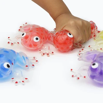 

1 Piece of Anti-stress Kids Adults Toys Pinch Frog for Children Funny Games Boys Girls Grownups Antistress Relief Surprise