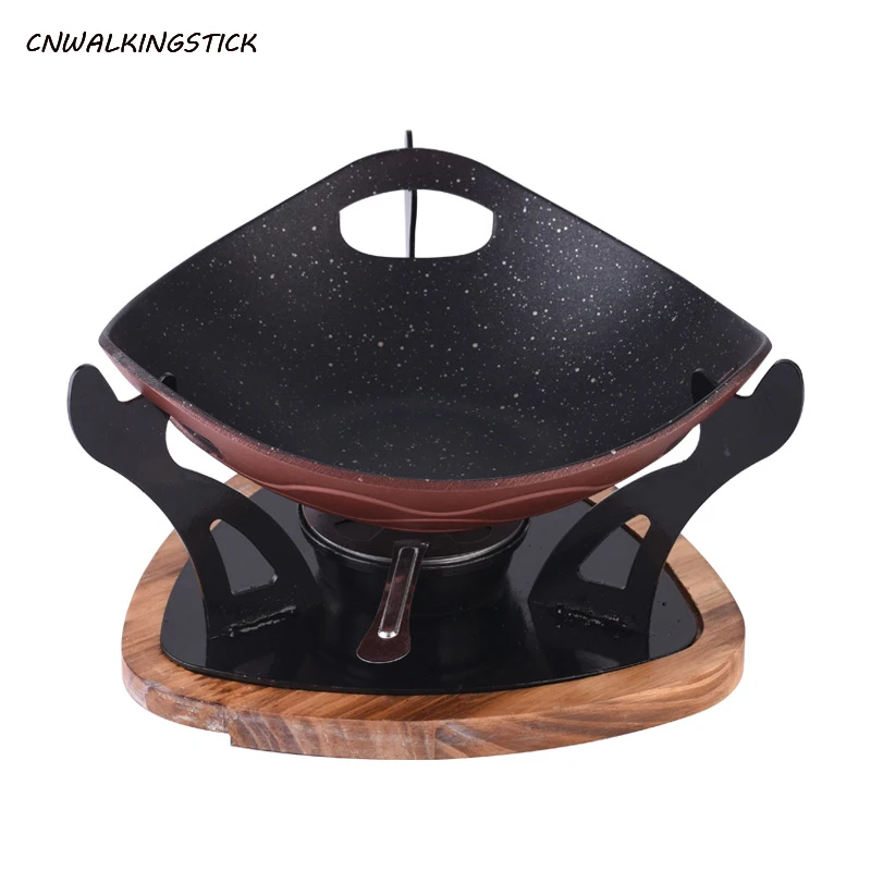 

2020 New Alcohol Stove Cradle Of Wealth And Soup Stew Boiler Single Mini Shabu Shabu Aluminum Solid Alcohol Grilled Fish Stove