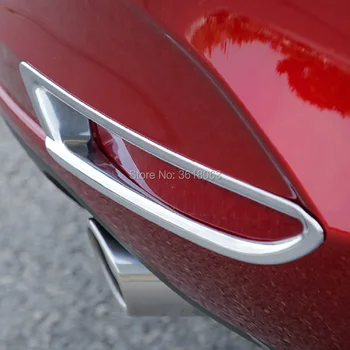 

For Mazda 3 2019 2020 ABS Chrome Rear Fog Light Cover Tail Lamp Panel Frame Trims Car-Styling Exterior Decoration Accessories