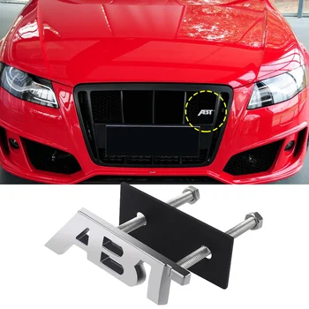 

Front Grill ABT Badge Emblem Metal For Audi S1 QS7 TT RS3 SQ2 RS6 RS7 SQ7 A3 RS4 RS5 SQ8 A8L S6 A4 Q5 A1 S5 S4 A5 Car Tuning