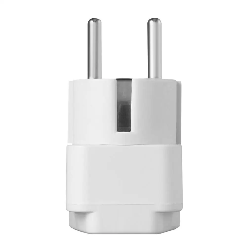 

1Pcs Universal Adapter Electrical Plug For AU US UK To EU AC Power Plug Travel Home Socket Converter Adapter