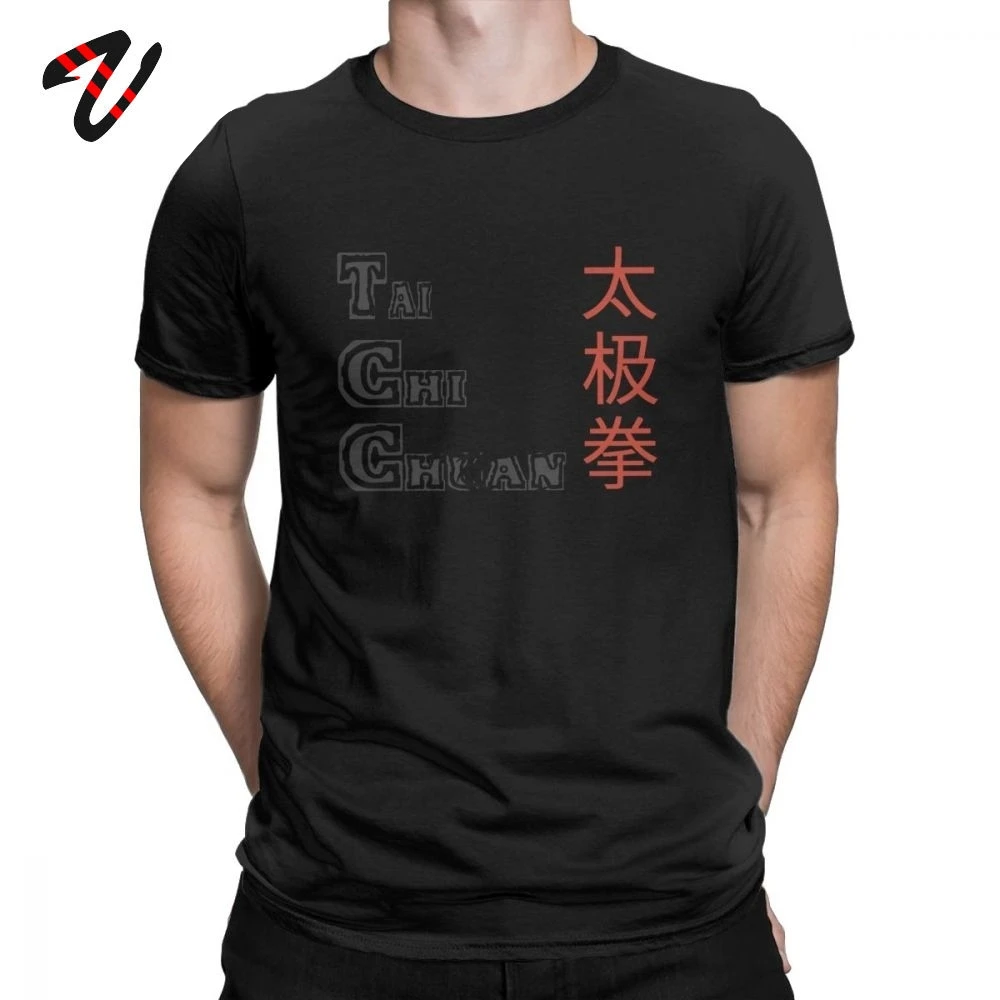 Футболка мужская Tai Chi Chuan хлопок круглый вырез короткий рукав идеальный подарок