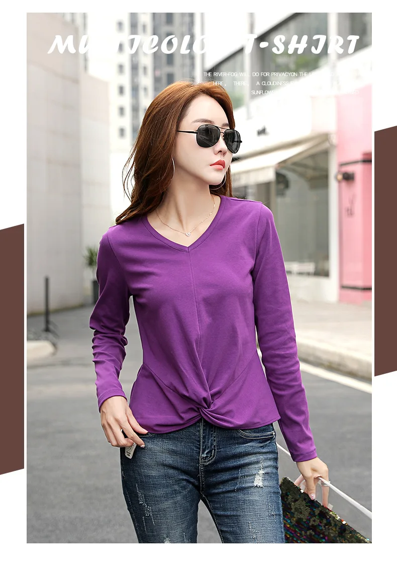 GGRIGHT рубашка с длинными рукавами женская Camisetas Mujer Verano Повседневная хлопковая Футболка женская футболка Femme