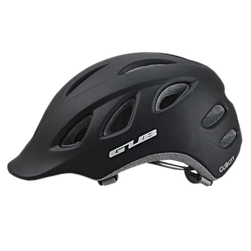 GUB City Helmets Unisex Urban Bicycle Folding Bicycle Fixed Safety Cap Integrated Casting Helmets 12