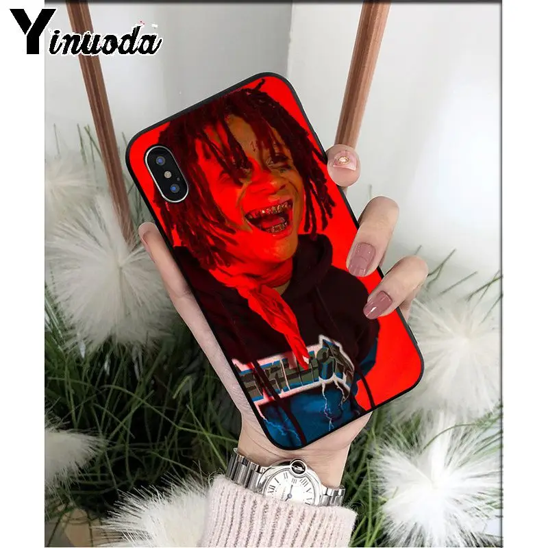 Yinuoda Rapper Trippie redd Customer High Quality Phone Case for Apple iPhone 8 7 6 6S Plus X XS MAX 5 5S SE XR Cover