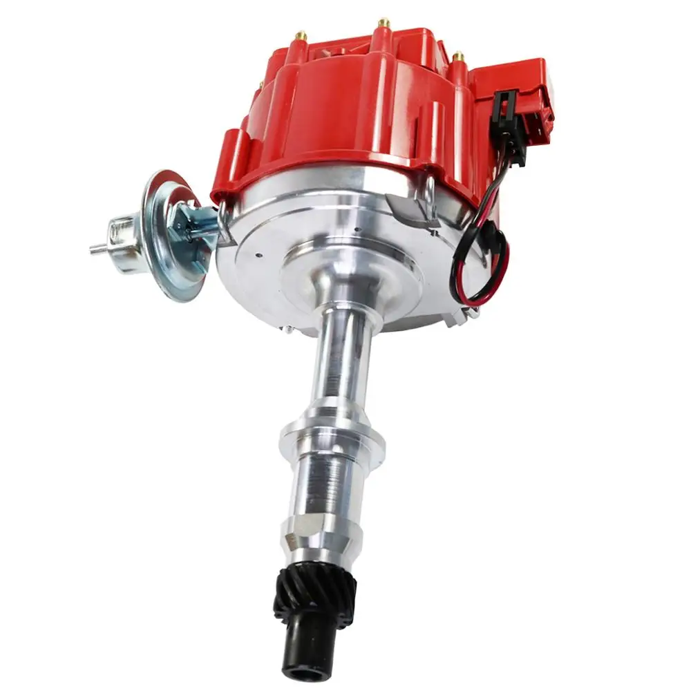 Red cap HEI Wire дистрибьютор полный для Pontiac 301 326 389 400 421 428 455 V8