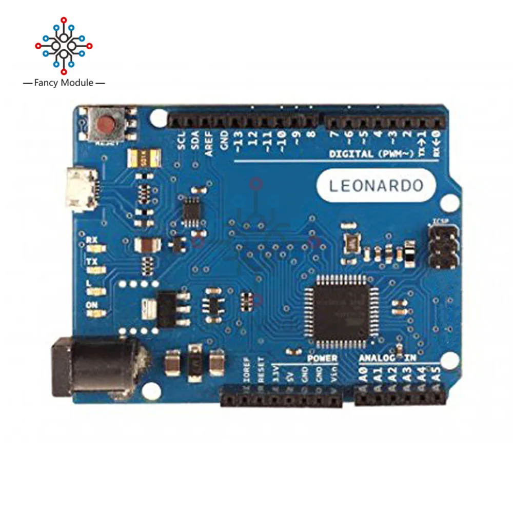 Плата diymore Leonardo R3 Pro Micro USB интерфейс ATmega32U4 для Arduino IDE с кабелем Micro USB