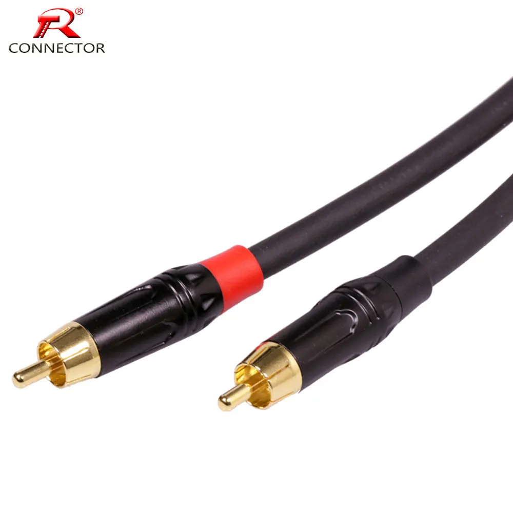 50pcs/25pairs Copper Rca Plug Terminals Gold Plated Plug Audio Video ...