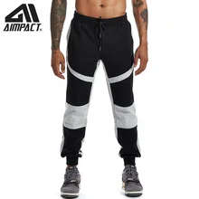 Aimpact Лоскутные Хлопковые Штаны для мужчин, новые модные повседневные спортивные штаны для мужчин, спортивные беговые Беговые Спортивные штаны, подходящие брюки AM5217