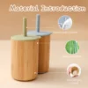 5 Colors 1Pc Baby Feeding Cup Safe Leakproof Bamboo Silicone Sippy Cups Children Learning Drinking Sippy Cup Kids Birthday Gifts 3