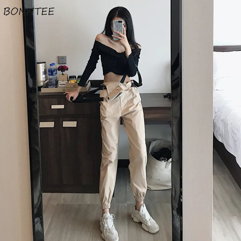 Jumpsuits Women Strap Slim Thin Zipper Korean Style Retro Trendy All-match Casual Womens Jumpsuit Solid Pockets Student Trousers Jumpsuits Women Strap Slim Thin Zipper Korean Style Retro Trendy All-match Casual Womens Jumpsuit Solid Pockets Student Trousers