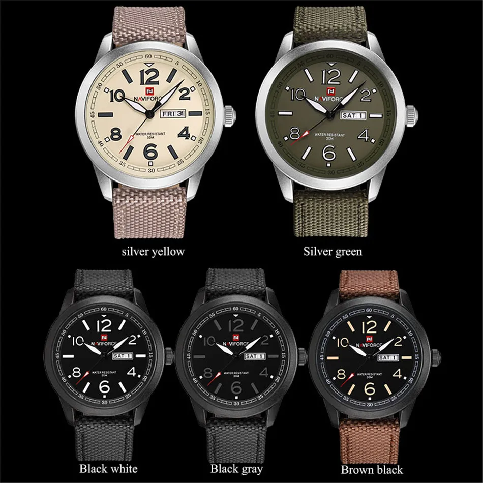 NAVIFORCE спортивные мужские часы Военные мужские часы, модные трендовые повседневные мужские часы, деловые развлечения мужские часы