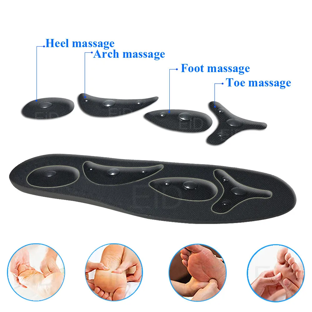 EiD High quality magnetic insole Therapy Magnet Massage pad Weight Loss Slimming Shoe Pads Men Women Shoe Comfort Foot Care